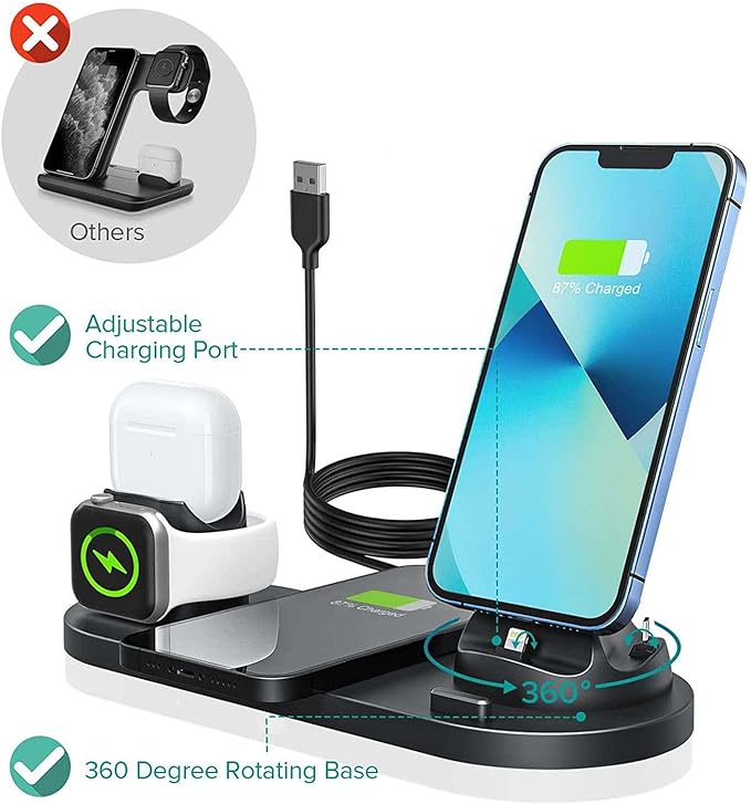 DESKTOP WIRELESS PHONE CHARGER