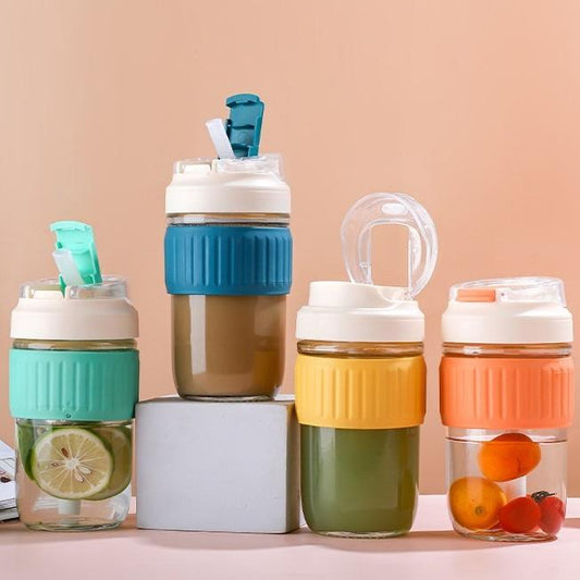 WATER BOTTLE WITH STRAW